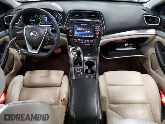 2016 Nissan Maxima 3.5 SV with VIN 1N4AA6AP7GC377987, listed as a Copart auction lot 55525155 with 104,322 mi miles and Salvage Title. Bid and sale history available at carsss.com. Image 8.