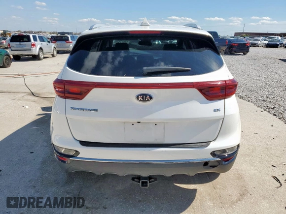2020 Kia Sportage EX z VIN KNDPN3AC9L7773975, wystawiony jako Copart lot #56851565 z przebiegiem 75 929 mil mil oraz Szkoda całkowita • Salvage title. Historia ofert i sprzedaży dostępna na DreamBid. Obrazek 6.
