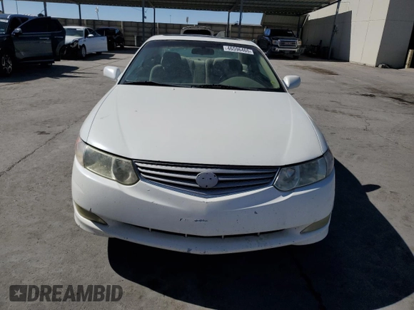 2002 Toyota Solara SE with VIN 2T1CE22P52C016868, listed as a Copart auction lot 46596465 with 229,670 mi miles and Salvage Title. Bid and sale history available at carsss.com. Image 5.