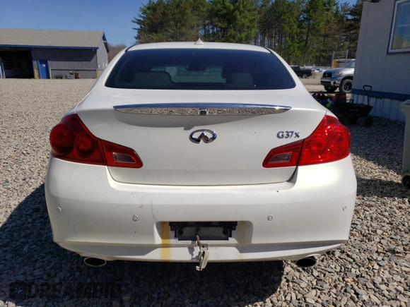 2010 Infiniti G37 x with VIN JN1CV6AR7AM461417, listed as a Copart auction lot 55278815 with 182,657 mi miles and Clean Title. Bid and sale history available at carsss.com. Image 6.