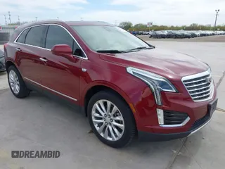 2017 Cadillac XT5 Platinum AWD with VIN 1GYKNFRS9HZ126747, listed as a IAAI auction lot 41810902 with 106,507 mi miles. Bid and sale history available at carsss.com. Image 1.