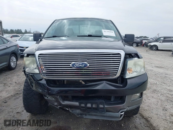 2005 Ford F-150 XLT with VIN 1FTPX14525FA14833, listed as a IAAI auction lot 41710410 with 120,458 mi miles. Bid and sale history available at carsss.com. Image 13.