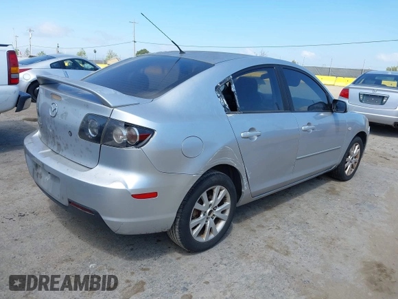 2007 Mazda Mazda3 i Sport with VIN JM1BK12F171642743, listed as a IAAI auction lot 42063089 with 228,001 mi miles. Bid and sale history available at carsss.com. Image 4.