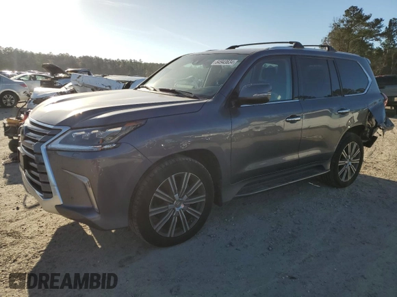 2017 Lexus LX 570 with VIN JTJHY7AX3H4228219, listed as a Copart auction lot 84943634 with 94,413 mi miles and Salvage title. Bid and sale history available at DreamBid. Image 1.