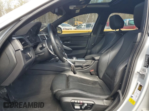 2016 BMW 4 Series 428i with VIN WBA4A9C58GGL89883, listed as a Copart auction lot 52114415 with 132,796 mi miles and Salvage Title. Bid and sale history available at carsss.com. Image 7.