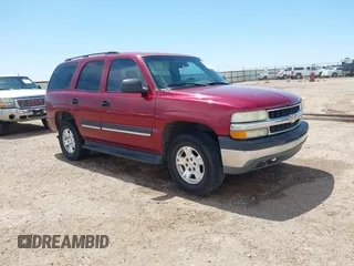 2004 Chevrolet Tahoe LS with VIN 1GNEC13V24J326786, listed as a IAAI auction lot 42036820 with 186,073 mi miles. Bid and sale history available at carsss.com. Image 1.