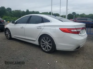2014 Hyundai Azera Limited z VIN KMHFH4JG9EA342081, wystawiony jako Copart lot #60151565 z przebiegiem 138 351 mil mil oraz Szkoda całkowita • Salvage title. Historia ofert i sprzedaży dostępna na DreamBid. Obrazek 2.