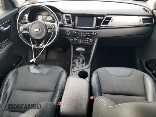 2017 Kia Niro Touring Launch Edition with VIN KNDCC3LC8H5095756, listed as a Copart auction lot 64836794 with 148,996 mi miles and Salvage Title. Bid and sale history available at carsss.com. Image 8.