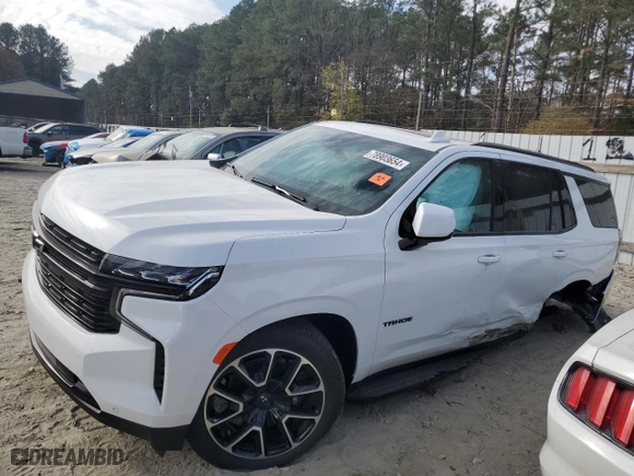 2024 Chevrolet Tahoe RST with VIN 1GNSKRKD7RR319435, listed as a Copart auction lot 78903654 with 3,194 mi miles and Salvage Title. Bid and sale history available at carsss.com. Image 1.