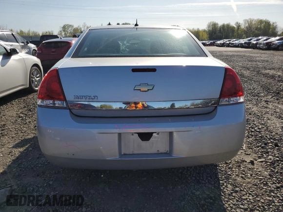 2010 Chevrolet Impala LS with VIN 2G1WA5EN8A1201930, listed as a Copart auction lot 52489895 with 105,302 mi miles and Salvage Title. Bid and sale history available at DreamBid. Image 6.
