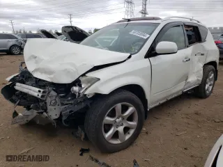 2007 Nissan Murano S with VIN JN8AZ08W87W602109, listed as a Copart auction lot 50703894 with 108,723 mi miles and Salvage Title. Bid and sale history available at carsss.com. Image 1.