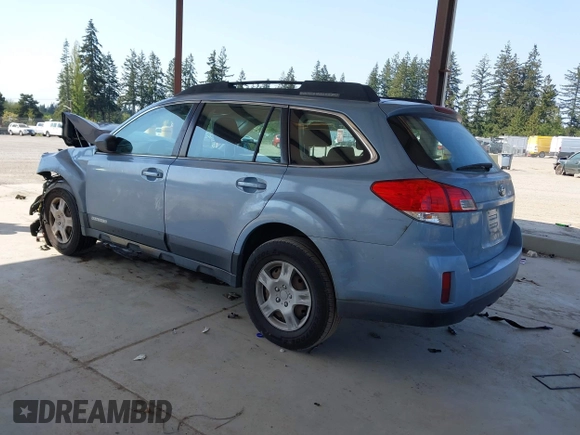 2011 Subaru Outback 2.5i with VIN 4S4BRBAC3B3423963, listed as a IAAI auction lot 42106459 with 199,453 mi miles. Bid and sale history available at carsss.com. Image 3.