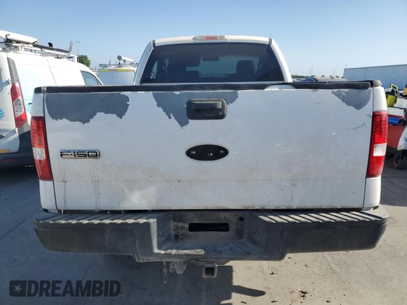 2007 Ford F-150 XL z VIN 1FTRF12257KB83095, wystawiony jako Copart lot #60567795 z przebiegiem 133 543 mil mil oraz Szkoda całkowita • Salvage title. Historia ofert i sprzedaży dostępna na DreamBid. Obrazek 6.