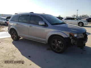 2015 Dodge Journey Crossroad z VIN 3C4PDCGG4FT714913, wystawiony jako Copart lot #46325555 z przebiegiem 127 630 mil mil oraz Szkoda całkowita • Salvage title. Historia ofert i sprzedaży dostępna na DreamBid. Obrazek 4.