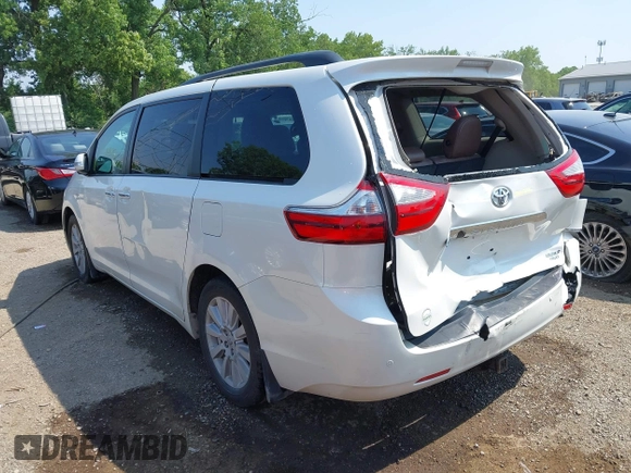 2017 Toyota Sienna XLE z VIN 5TDDZ3DC5HS150577, wystawiony jako IAAI lot #42431875 z przebiegiem 108 275 mil mil oraz . Historia ofert i sprzedaży dostępna na DreamBid. Obrazek 6.