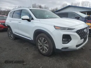 2019 Hyundai Santa Fe SEL z VIN 5NMS3CAD4KH012030, wystawiony jako Copart lot #42599535 z przebiegiem 59 824 mil mil oraz Szkoda całkowita • Salvage title. Historia ofert i sprzedaży dostępna na DreamBid. Obrazek 4.