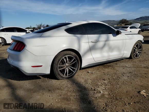 2015 Ford Mustang EcoBoost with VIN 1FA6P8TH0F5339753, listed as a Copart auction lot 46123435 with 116,292 mi miles and Salvage Title. Bid and sale history available at DreamBid. Image 3.