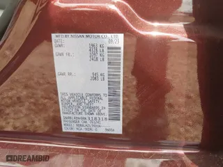 2024 Nissan Altima 2.5 SV with VIN 1N4BL4DV4RN318318, listed as a IAAI auction lot 42011716 with 41,682 mi miles. Bid and sale history available at carsss.com. Image 9.
