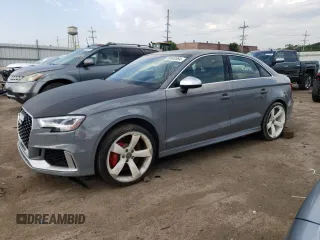 2019 Audi RS 3 z VIN WUABWGFFXKA903963, wystawiony jako Copart lot #59592684 z przebiegiem Nie podano mil oraz Tytuł czysty. Historia ofert i sprzedaży dostępna na DreamBid. Obrazek 1.