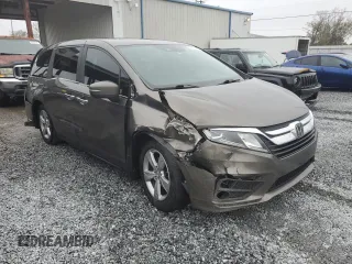 2019 Honda Odyssey EX-L with VIN 5FNRL6H74KB099395, listed as a Copart auction lot 42219415 with 113,177 mi miles and Non Repairable. Bid and sale history available at DreamBid. Image 4.