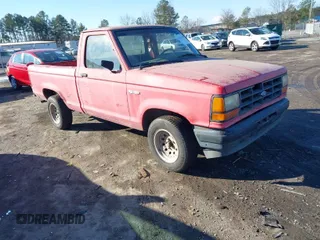 1991 Ford Ranger XLT with VIN 1FTCR10A7MUD73309, listed as a IAAI auction lot 41342704 with 64,946 mi miles. Bid and sale history available at carsss.com. Image 1.