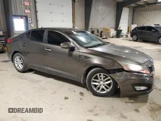 2013 Kia Optima LX with VIN 5XXGM4A76DG153878, listed as a Copart auction lot 45497455 with 101,842 mi miles and Salvage Title. Bid and sale history available at carsss.com. Image 4.