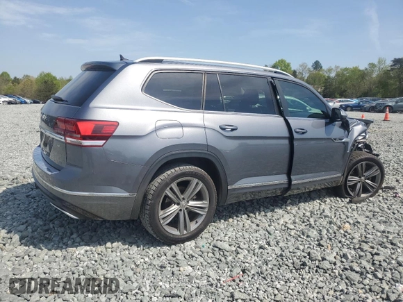 2018 Volkswagen Atlas SEL z VIN 1V2SR2CA4JC583122, wystawiony jako Copart lot #52748205 z przebiegiem 86 071 mil mil oraz Szkoda całkowita • Salvage title. Historia ofert i sprzedaży dostępna na DreamBid. Obrazek 3.