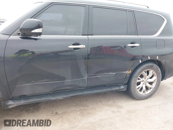 2011 Infiniti QX56 7-passenger z VIN JN8AZ2NF6B9500900, wystawiony jako IAAI lot #41585262 z przebiegiem 201 958 mil mil oraz . Historia ofert i sprzedaży dostępna na DreamBid. Obrazek 6.