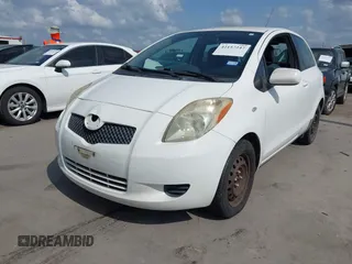 2008 Toyota Yaris with VIN JTDJT923085188881, listed as a IAAI auction lot 42157247 with 125,790 mi miles. Bid and sale history available at carsss.com. Image 2.