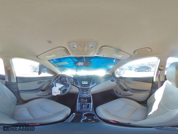 2014 Hyundai Elantra SE with VIN 5NPDH4AE6EH484780, listed as a Copart auction lot 47592305 with 160,396 mi miles and Salvage Title. Bid and sale history available at carsss.com. Image 15.