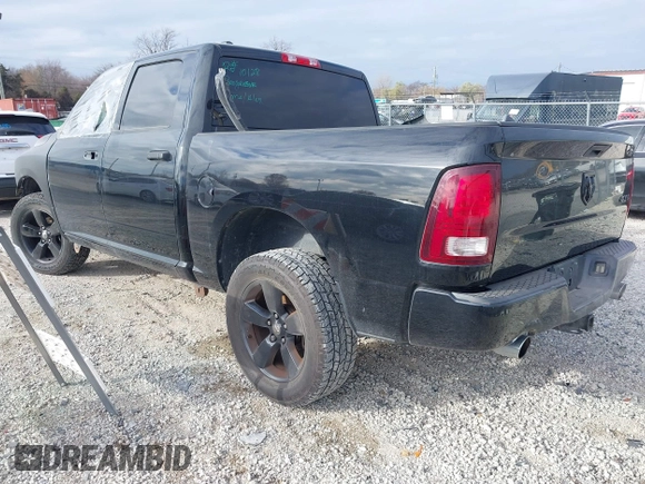 2014 Ram 1500 Express with VIN 1C6RR7KT1ES158623, listed as a IAAI auction lot 41023418 with 187,581 mi miles. Bid and sale history available at carsss.com. Image 3.