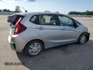2017 Honda Fit LX with VIN JHMGK5H51HS000738, listed as a Copart auction lot 60142925 with 48,040 mi miles and Salvage title. Bid and sale history available at DreamBid. Image 3.