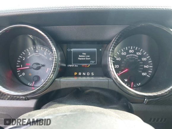2019 Ford Mustang GT with VIN 1FA6P8CF5K5199773, listed as a IAAI auction lot 42551248 with 79,707 mi miles and . Bid and sale history available at DreamBid. Image 7.