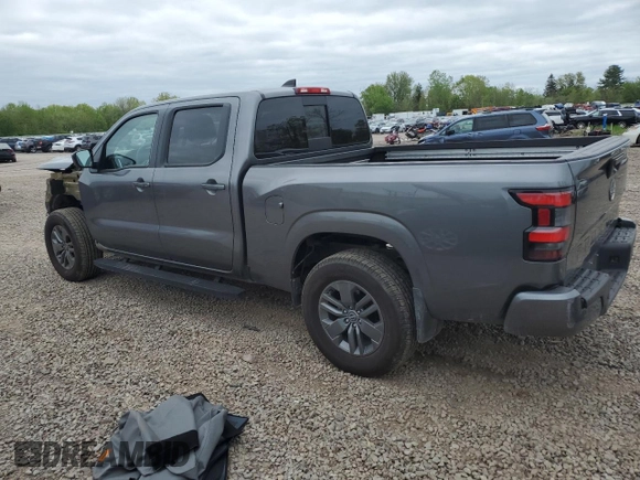 2025 Nissan Frontier SV with VIN 1N6ED1FK9SN615898, listed as a Copart auction lot 56761655 with 2,367 mi miles and Salvage title. Bid and sale history available at DreamBid. Image 2.