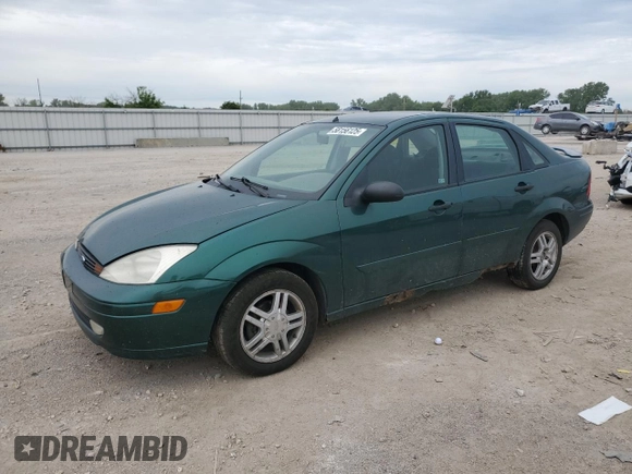 2000 Ford Focus SE z VIN 1FAFP3438YW379761, wystawiony jako Copart lot #58156125 z przebiegiem 103 816 mil mil oraz Szkoda całkowita • Salvage title. Historia ofert i sprzedaży dostępna na DreamBid. Obrazek 1.