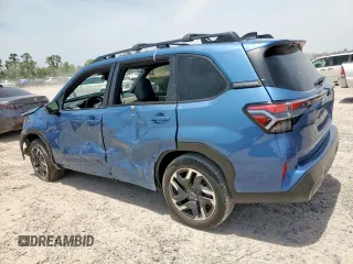 2025 Subaru Forester Limited with VIN JF2SLDRC3SH489245, listed as a Copart auction lot 55678345 with 2,846 mi miles and Salvage title. Bid and sale history available at DreamBid. Image 2.