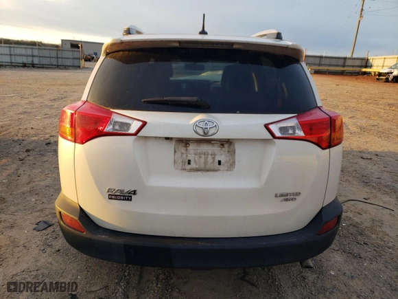 2015 Toyota RAV4 Limited with VIN 2T3DFREV0FW311571, listed as a Copart auction lot 44394355 with 214,563 mi miles and Salvage Title. Bid and sale history available at carsss.com. Image 6.
