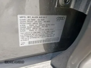 2018 Audi Q7 Premium Plus with VIN WA1LAAF72JD007959, listed as a Copart auction lot 57075265 with 83,380 mi miles and Salvage title. Bid and sale history available at DreamBid. Image 13.