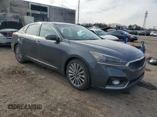 2017 Kia Cadenza Premium with VIN KNALC4J17H5068665, listed as a Copart auction lot 85211704 with 73,237 mi miles and Salvage Title. Bid and sale history available at carsss.com. Image 4.