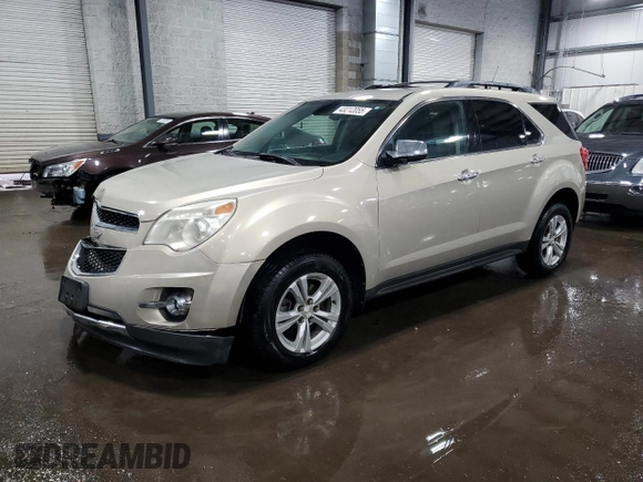 2012 Chevrolet Equinox LTZ with VIN 2GNFLGE54C6226978, listed as a Copart auction lot 43212055 with 169,789 mi miles and Salvage Title. Bid and sale history available at DreamBid. Image 1.