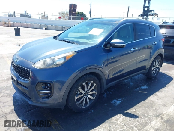 2017 Kia Sportage EX with VIN KNDPN3AC1H7227128, listed as a IAAI auction lot 42000430 with 108,878 mi miles and . Bid and sale history available at carsss.com. Image 2.