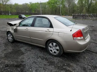 2007 Kia Spectra EX with VIN KNAFE121975420017, listed as a Copart auction lot 51553304 with 96,897 mi miles and Non Repairable. Bid and sale history available at DreamBid. Image 2.