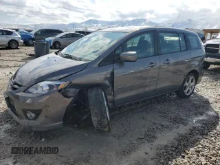 2009 Mazda 5 Touring z VIN JM1CR29L290348021, wystawiony jako Copart lot #49879525 z przebiegiem 84 285 mil mil oraz Szkoda całkowita • Salvage title. Historia ofert i sprzedaży dostępna na DreamBid. Obrazek 1.