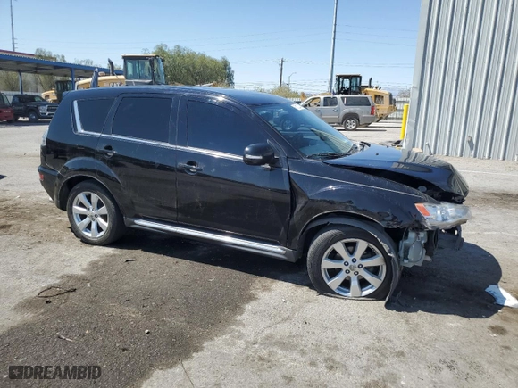 2010 Mitsubishi Outlander GT with VIN JA4JT5AX3AZ004927, listed as a Copart auction lot 69122204 with 119,977 mi miles and Salvage Title. Bid and sale history available at carsss.com. Image 4.