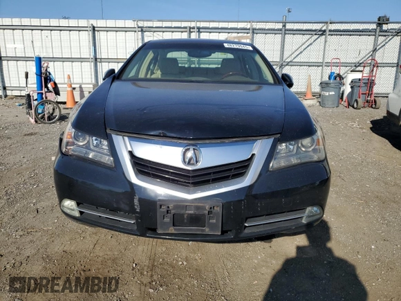 2009 Acura RL Tech Pkg with VIN JH4KB26609C002321, listed as a Copart auction lot 48279945 with 180,995 mi miles and Salvage Title. Bid and sale history available at carsss.com. Image 5.