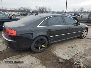 2005 Audi A8 L with VIN WAUML44E65N016605, listed as a Copart auction lot 86596774 with 161,385 mi miles and Clean Title. Bid and sale history available at carsss.com. Image 3.