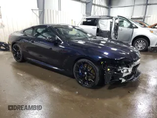 2019 BMW 8 Series M850i xDrive with VIN WBABC4C59KBJ35898, listed as a Copart auction lot 78934204 with 35,112 mi miles and Salvage Title. Bid and sale history available at carsss.com. Image 4.