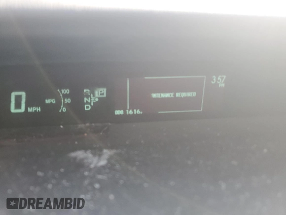 2010 Toyota Prius II with VIN JTDKN3DU1A0068267, listed as a Copart auction lot 54684285 with 161,676 mi miles and Salvage Title. Bid and sale history available at DreamBid. Image 9.