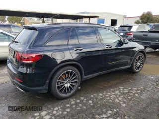 2021 Mercedes-Benz GLC with VIN W1N0G8EB8MF882311, listed as a Copart auction lot 36476333 with 0 mi miles. Bid and sale history available at carsss.com. Image 3.