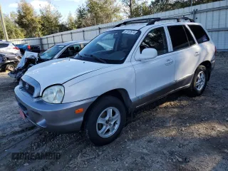 2001 Hyundai Santa Fe GLS with VIN KM8SC83D91U084712, listed as a Copart auction lot 87107674 with 111,465 mi miles and Clean Title. Bid and sale history available at carsss.com. Image 1.